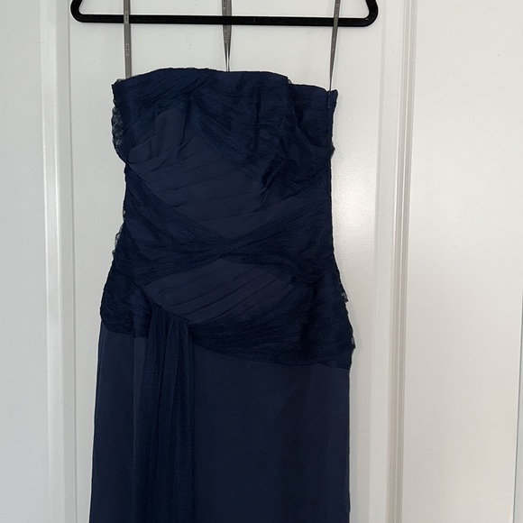 David’s Bridal Navy Gown - Picture 2 of 3